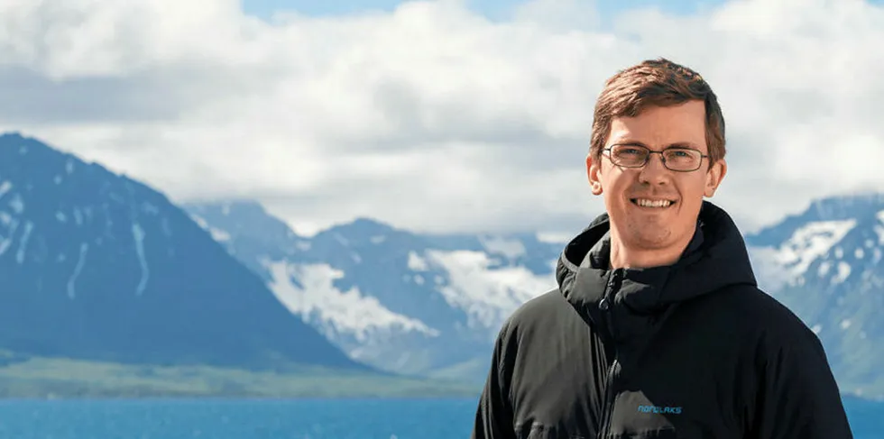 Nordlaks Project Manager, Bjarne Johansen.