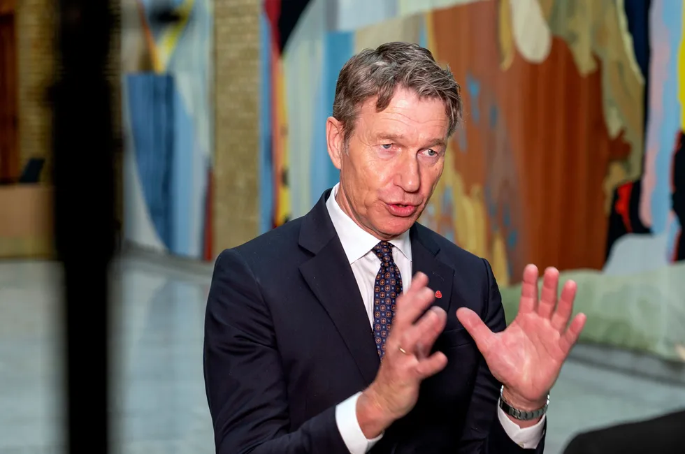 Norway’s Energy Minister, Terje Aasland.