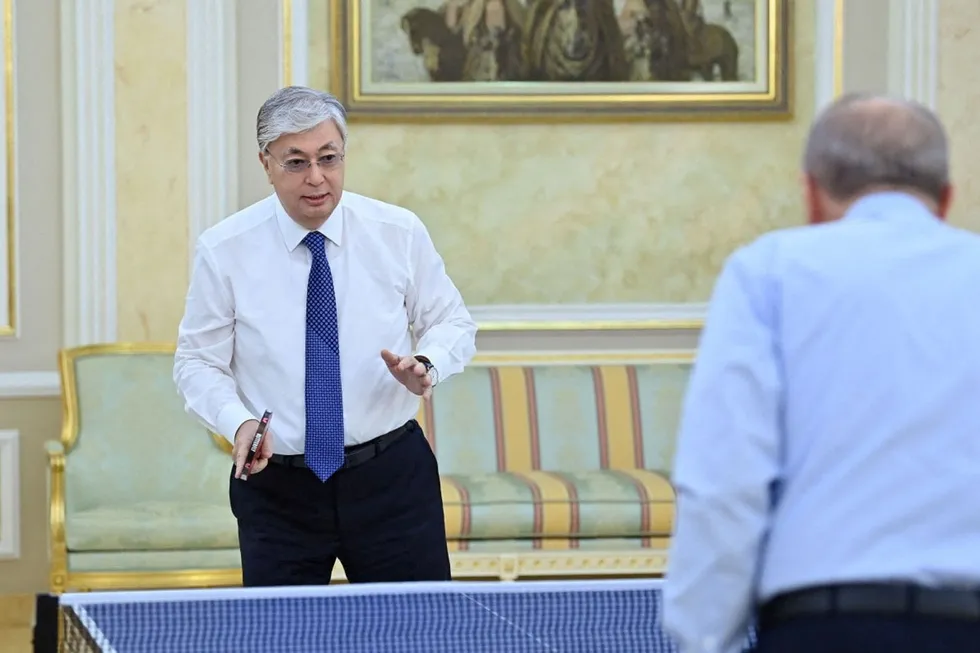 Game changer: Kazakhstan President Kassym-Jomart Tokayev has pledged support for newbuild and upgrades.