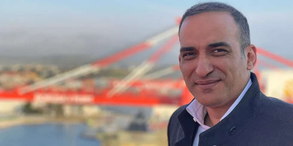 Incoming Nordex North America CEO Manav Sharma.