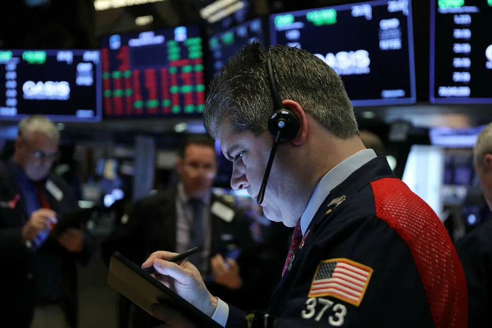 Oil price: US crude futures settled at $59.41 a barrel, falling 53 cents or 0.9%