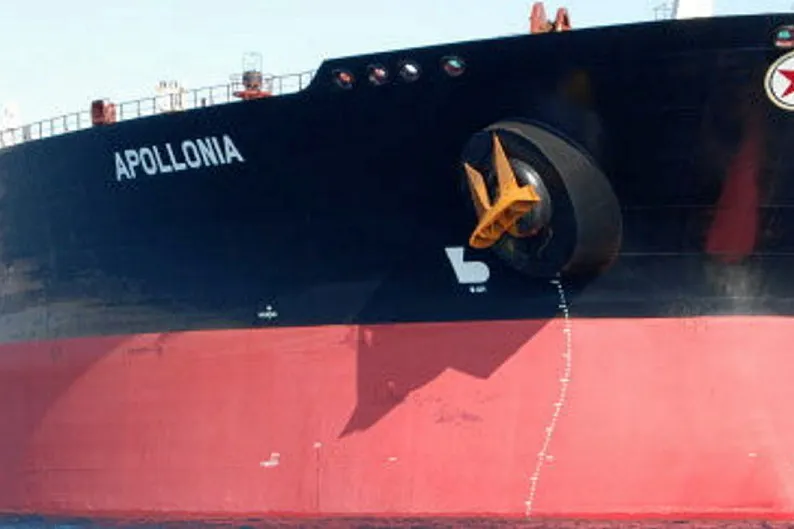 VLCC Hawk: formerly known as Apollonia, is now anchored offshore Shanghai