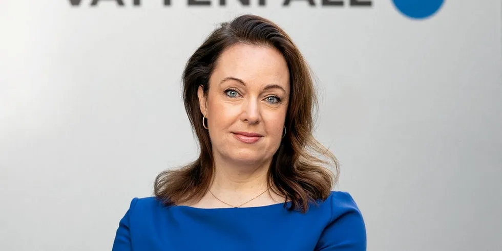 Vattenfall chief executive Anna Borg