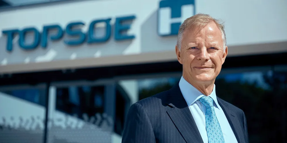 Topsoe CEO Roeland Baan.