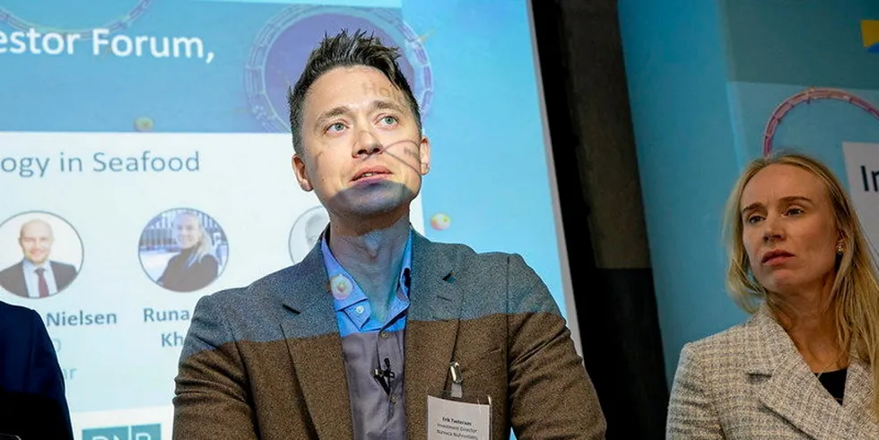 “The tax is a great threat to the novel ingredients market,” Nutreco investment director Erik Tveteraas said during IntraFish Investor Forum in London.