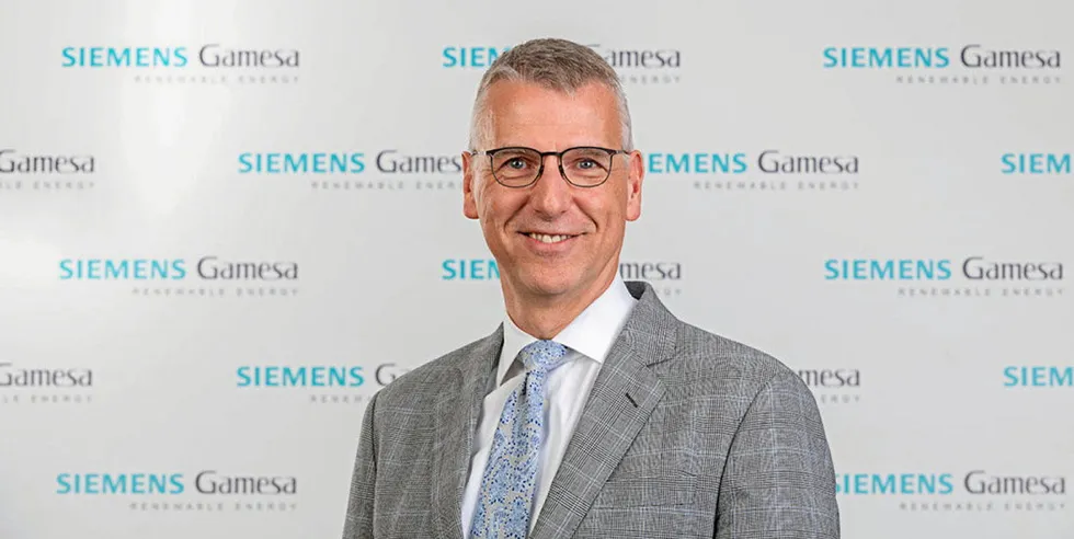 Siemens Gamesa CEO Andreas Nauen