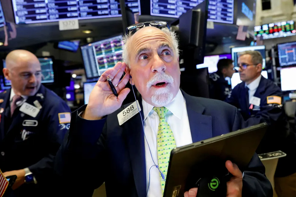 Oil price: Brent crude futures fell 46 cents to settle at $58.96 a barrel