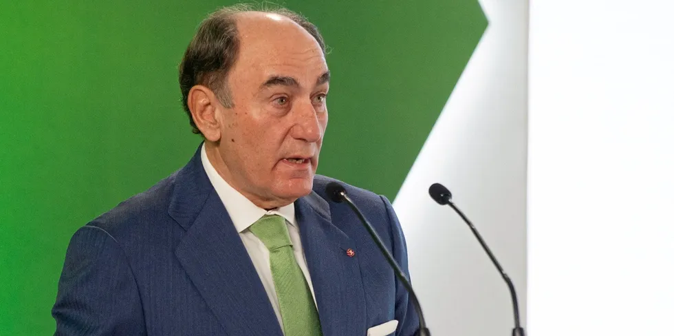 Iberdrola CEO Ignacio Galan at capital markets day 2024.