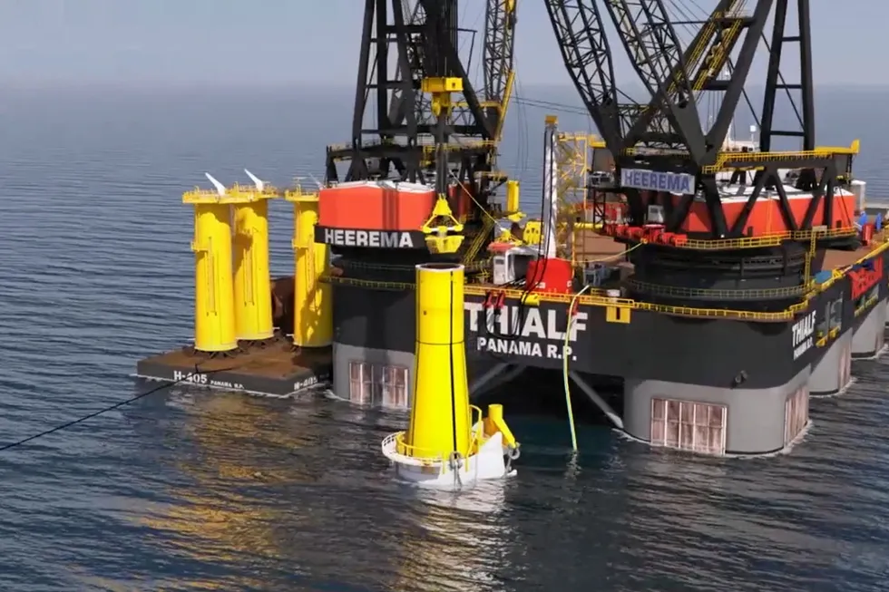 Installation: HMC has been awarded a contract to install the foundations for EnBW's He Dreiht offshore windfarm offshore Germany