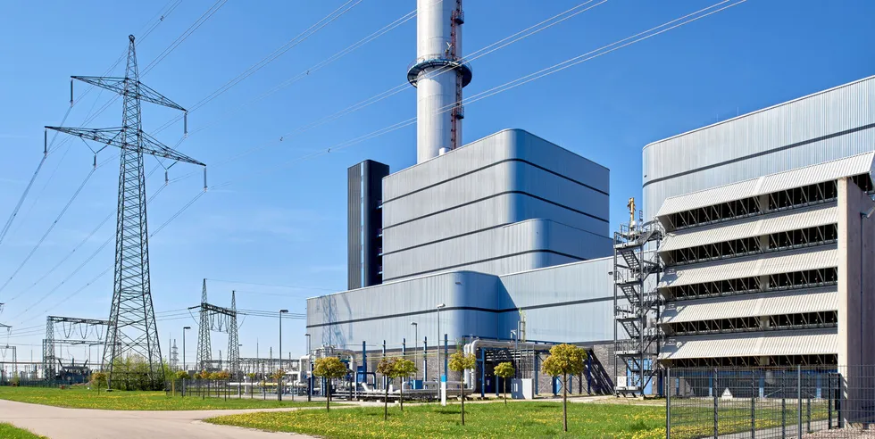 Uniper's Irsching gas-fired power plant in Germany