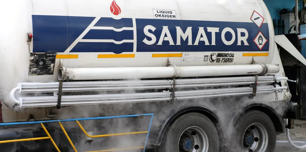 Demand for liquid oxygen has increased during the global COVID-19 pandemic.