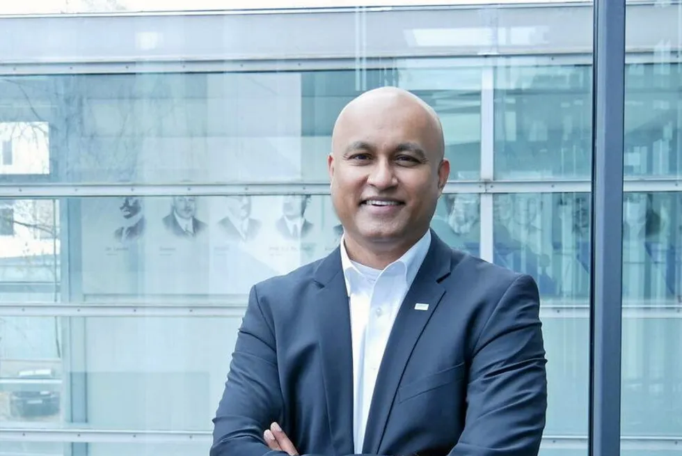 Siemens Gamesa CEO Vinod Philip.