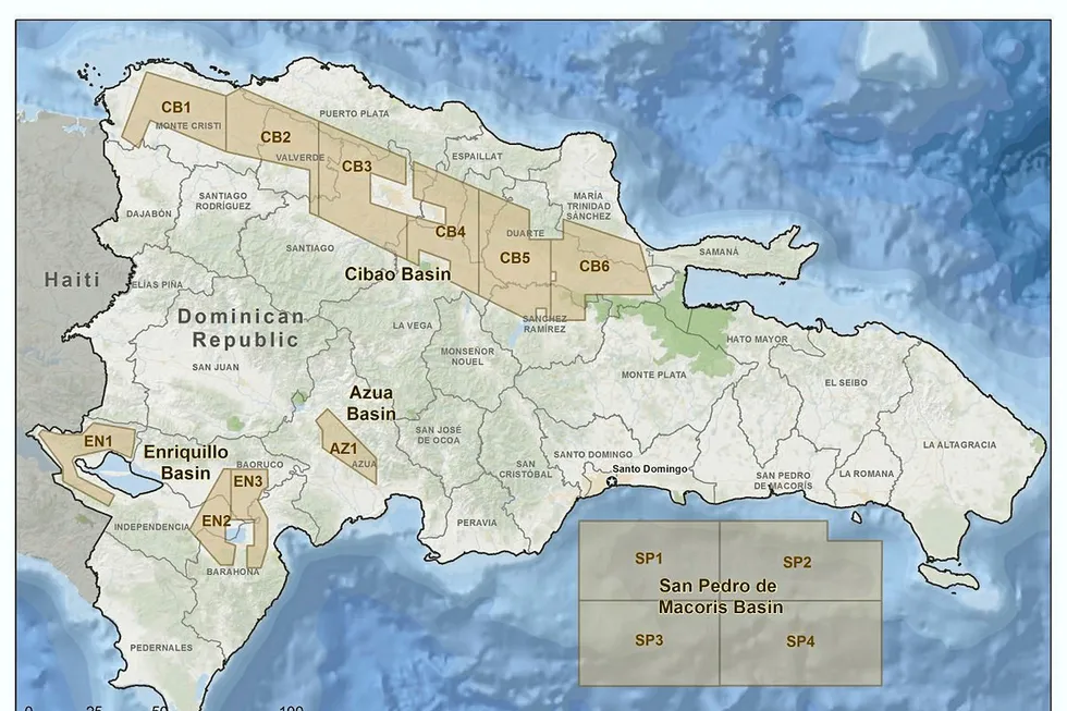 Dominican bid round: 14 blocks up for grabs