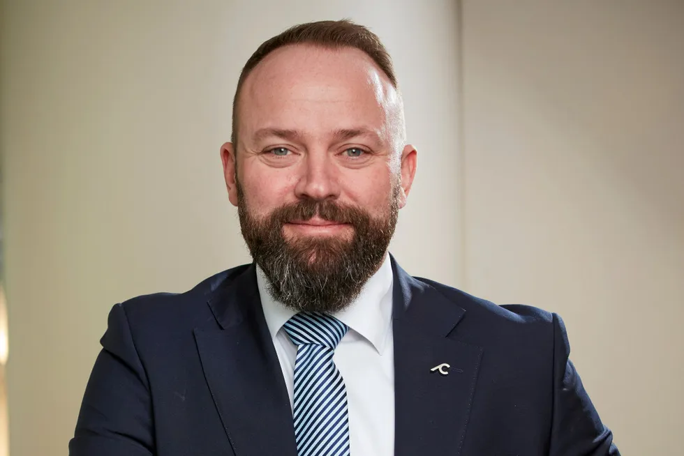 Mikkel Gleerup: chief executive of Cadeler