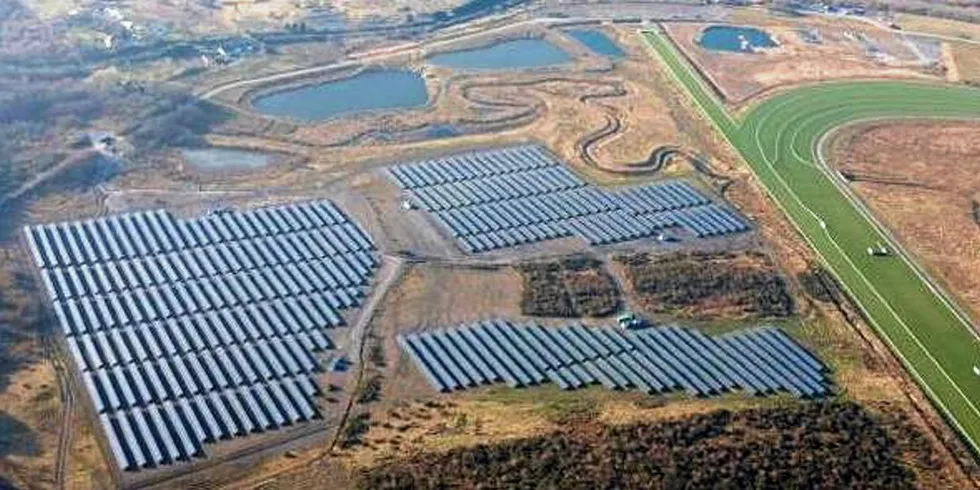 A Lightsource BP PV farm