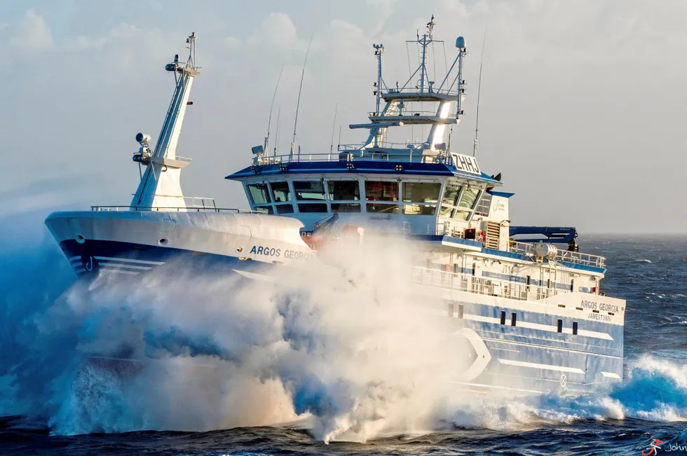 The Argos Georgia was launched in 2018 and built at the Tersan shipyard in Turkey.