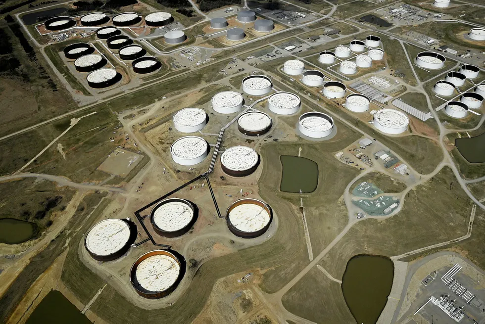 Oil price: US benchmark falters but some lockdowns loosening
