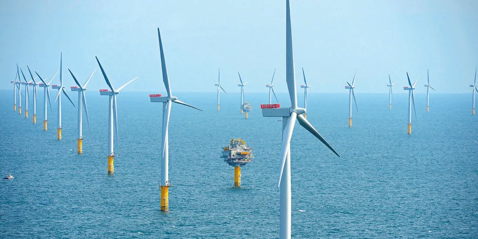 Statoil cut its teeth on the UK's Sheringham Shoal Wind Farm. Pic: Alan O Neill