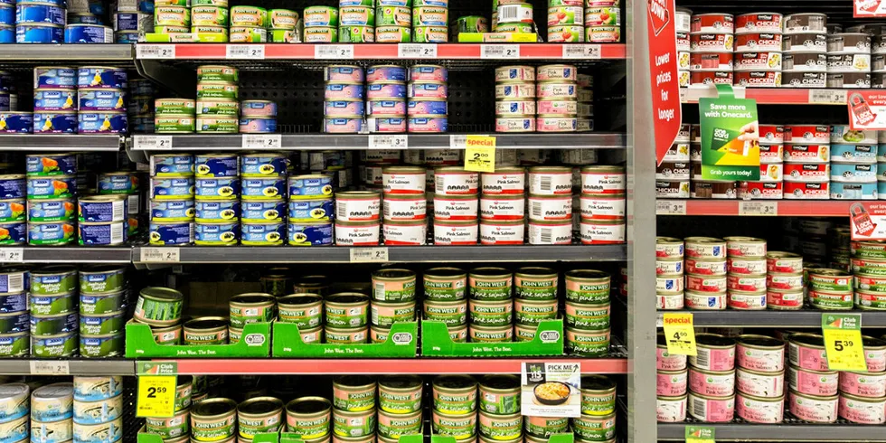 Canned seafood is flying off retail shelves during the pandemic.