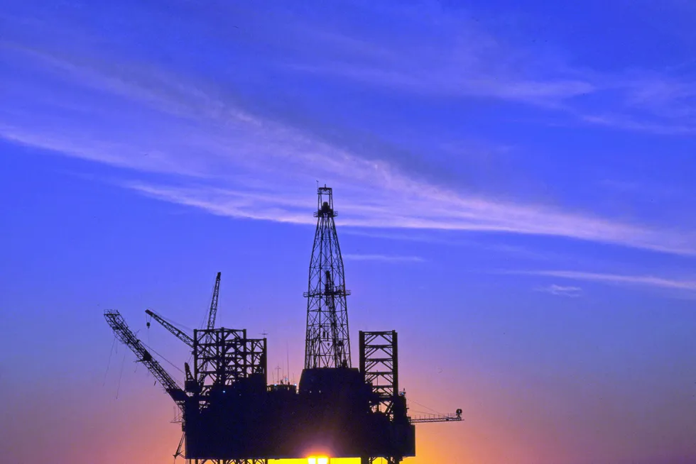 Set for decommissioning: the PGP-1 fixed production platform in the Garoupa field in the Campos basin offshore Brazil