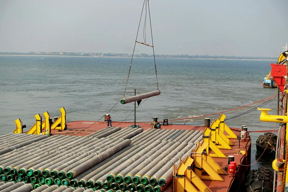 Pipeline deal: for Tenaris from Noble Energy in Equatorial Guinea