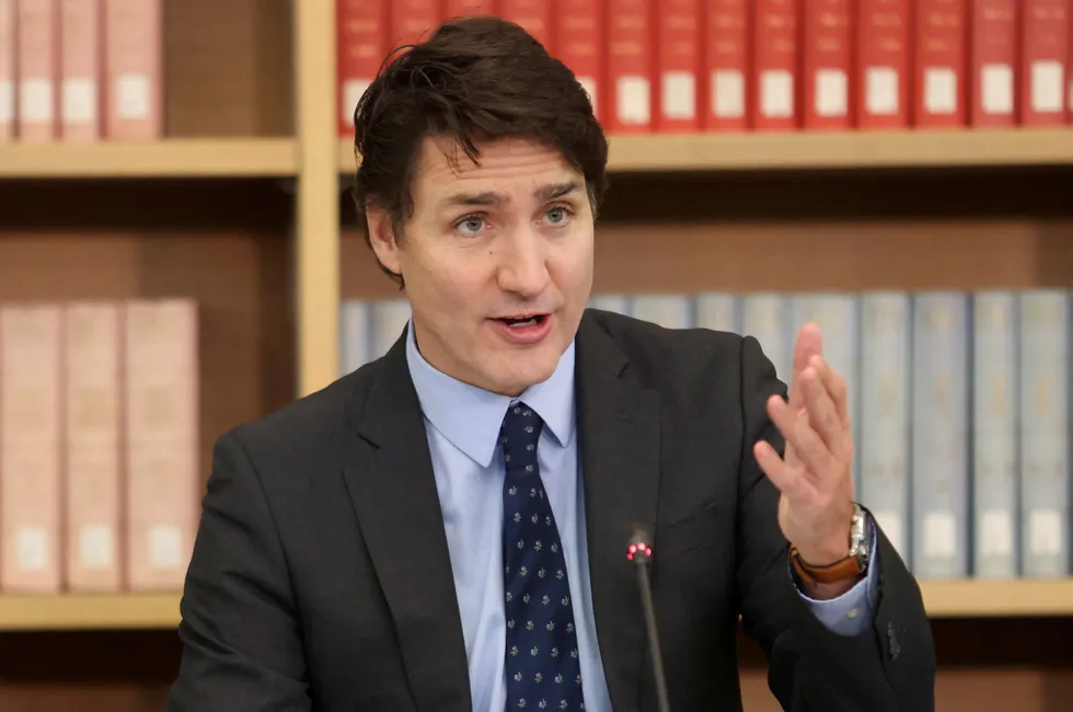 Canada's Prime Minister Justin Trudeau.