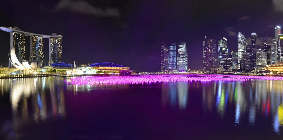 Singapore has a massive thirst for green power.