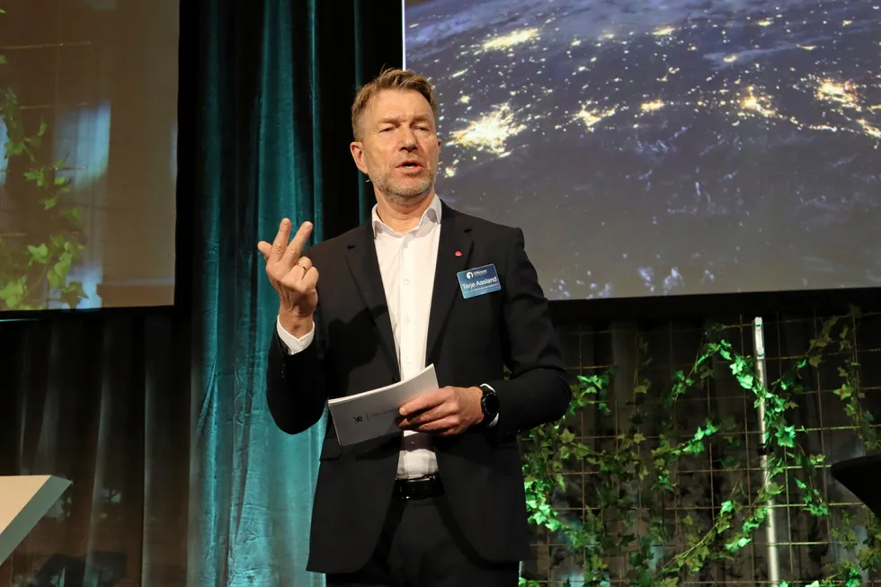 Competitive tender: Norwegian Petroleum & Energy Minister Terje Lien Aasland