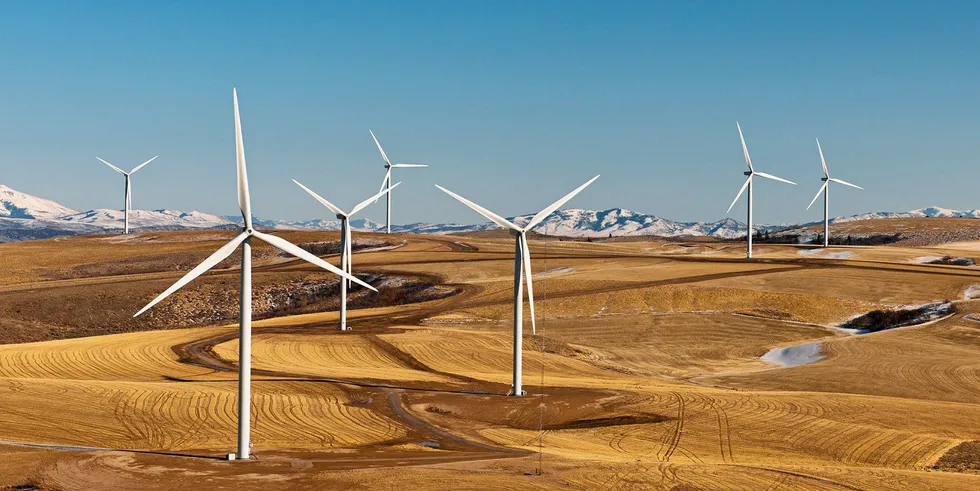 Power County Wind Farm A wind farm in Idaho, US, with Nordex turbines