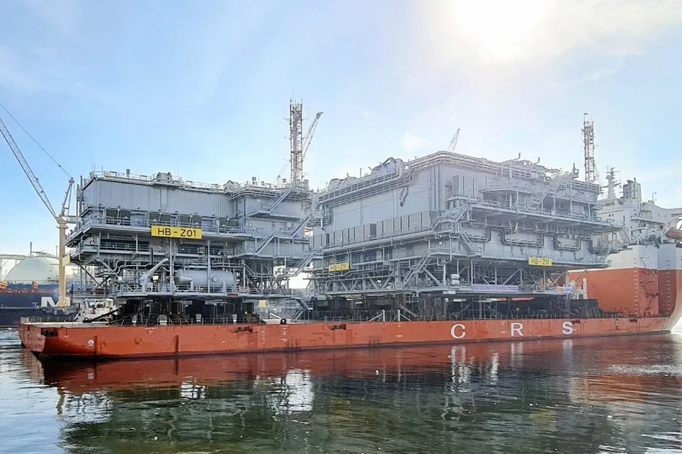 Sailaway: the Offshore Substation and Reactive Compensation Station for the Hornsea Two Offshore Wind Farm