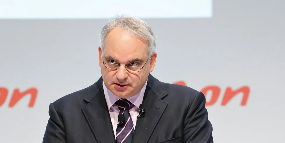 E.ON chief executive Johannes Teyssen