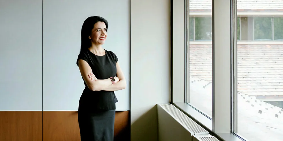 Pilar Cruz, president of Cargill Aqua Nutrition.