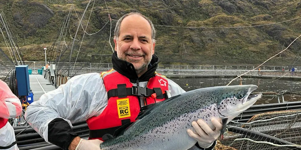 Multiexport trumpets first salmon produced in Chile's Magallanes region.