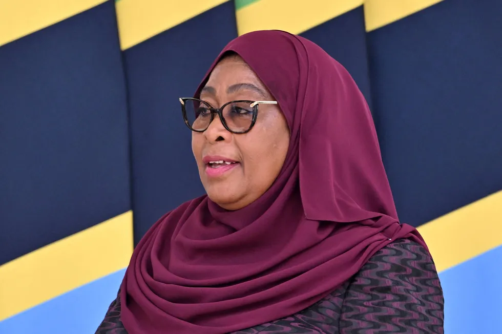 Tanzania President Samia Hassan.