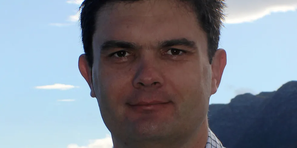 Dave Robb, Cargil Aqua Nutrition Sustainability Director.