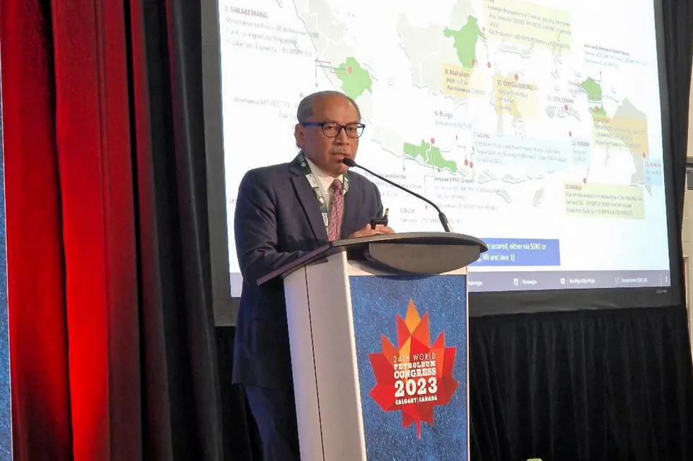 Indonesia Director General of Oil and Gas, Tutuka Ariadji.