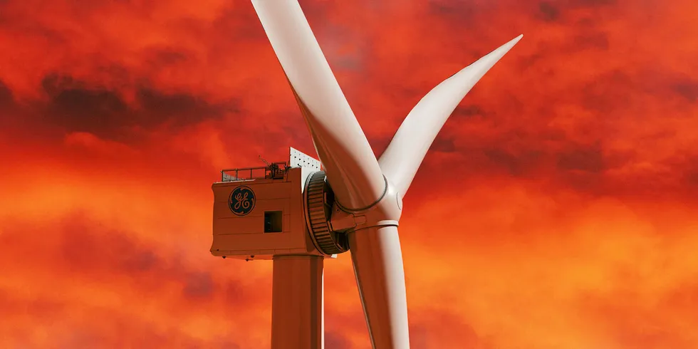 A rendering of the GE Haliade-X