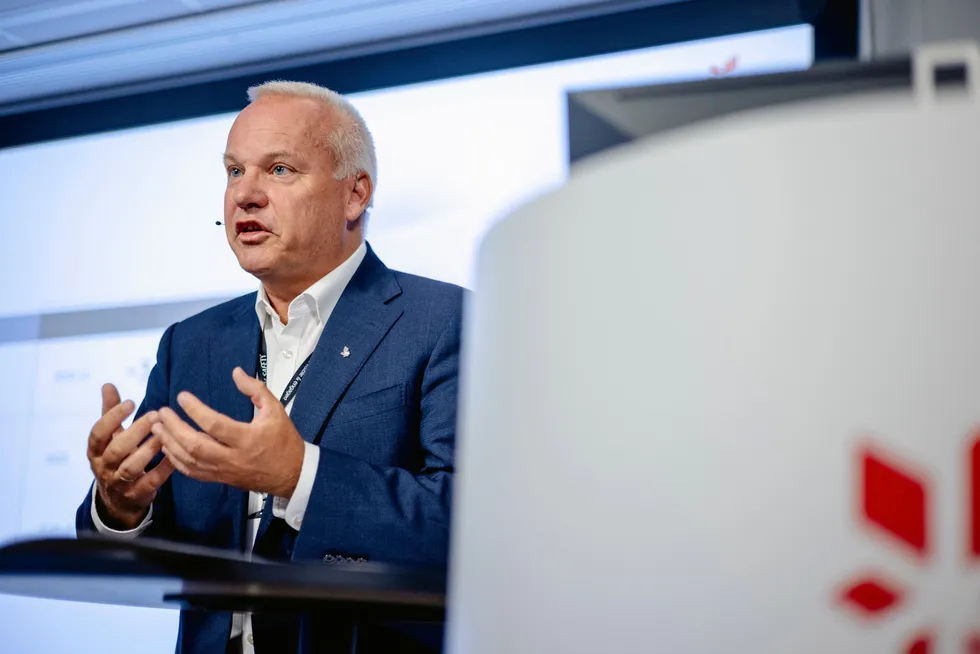 Equinor chief executive Anders Opedal