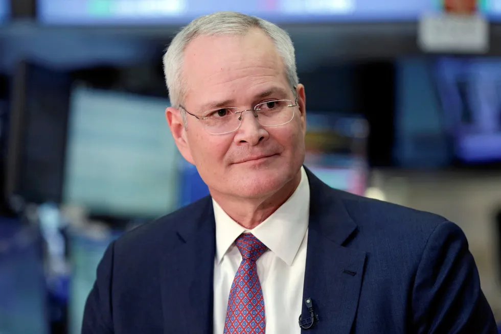 Strategy: ExxonMobil chief executive Darren Woods