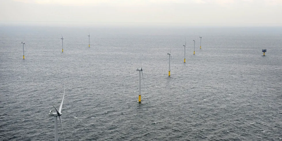 Eneco's Luchterduinen array, adjacent to the Hollandse Kust South 1&2 sites