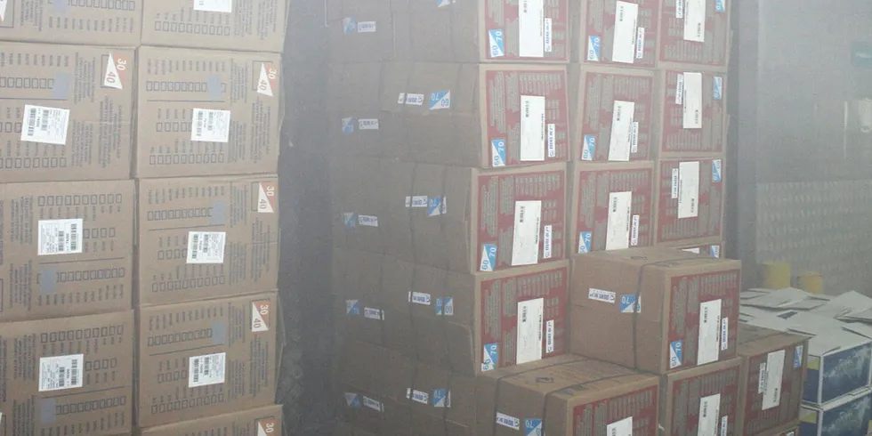 Where to for Ecuador shrimp consignments?