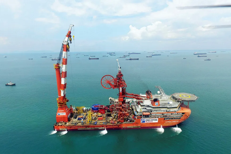 Joining Saipem's fleet: the Lewek Constellation