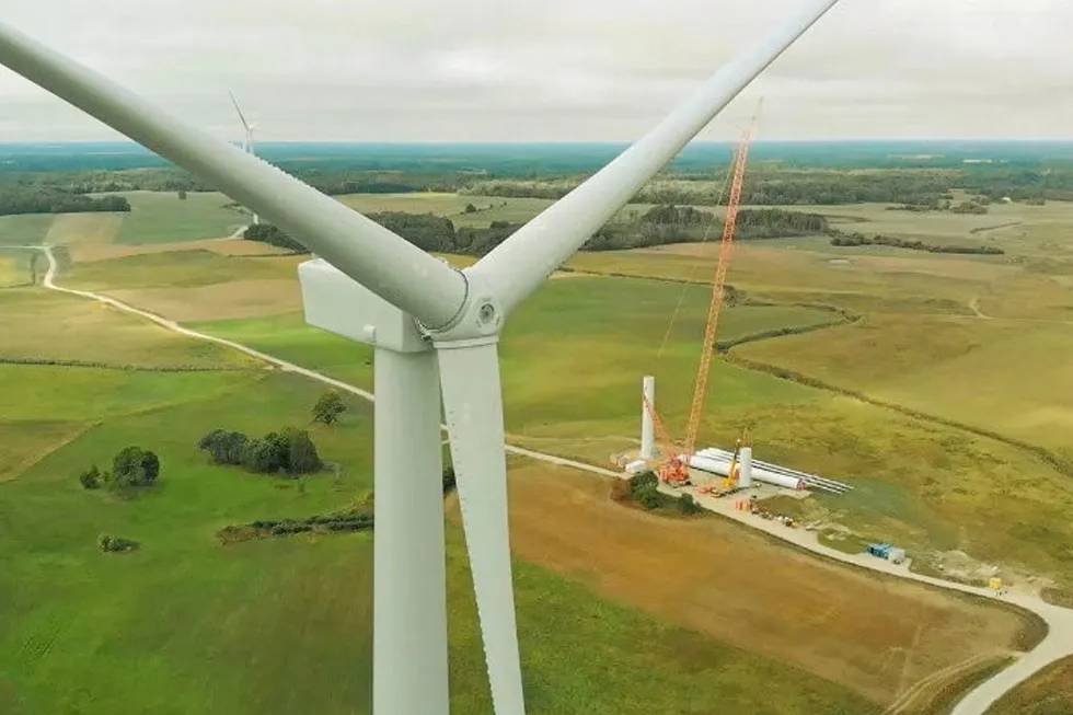 Akmene Wind Farm.