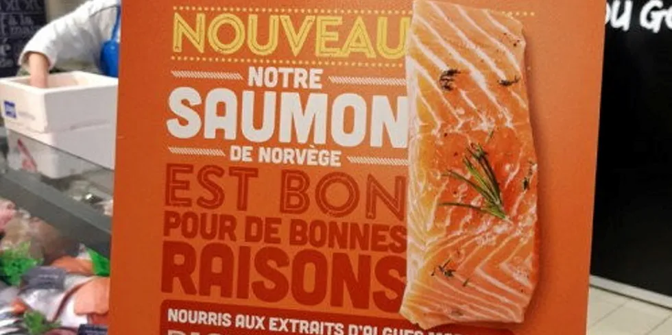 VIDEO: French supermarket match launches salmon fed with Veramaris’ algal oil. Match, Veramaris, Salmon.