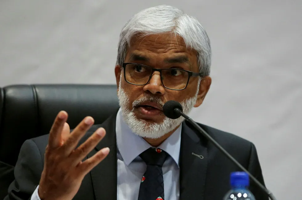 Staatsolie managing director Annand Jagesar.