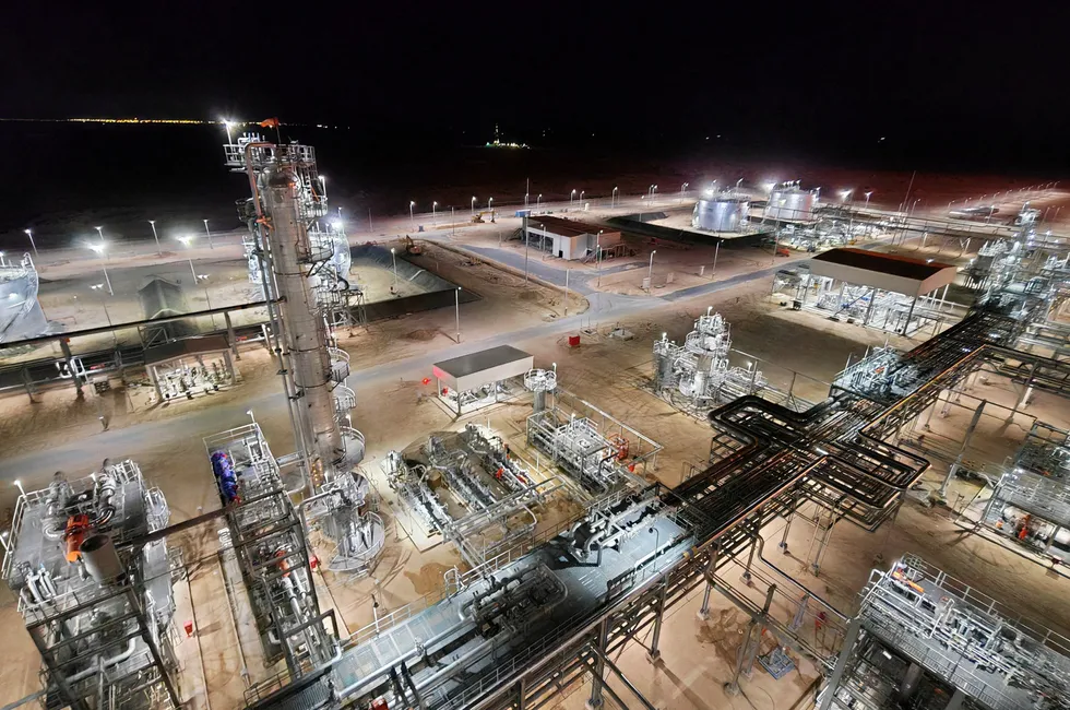 Jereh's ground facilities for the JPF-5 project in Kuwait.