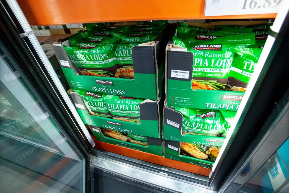 Retail sales of tilapia slipped last year, as suppliers struggled with production issues and consumers pulled back on their seafood purchasing.