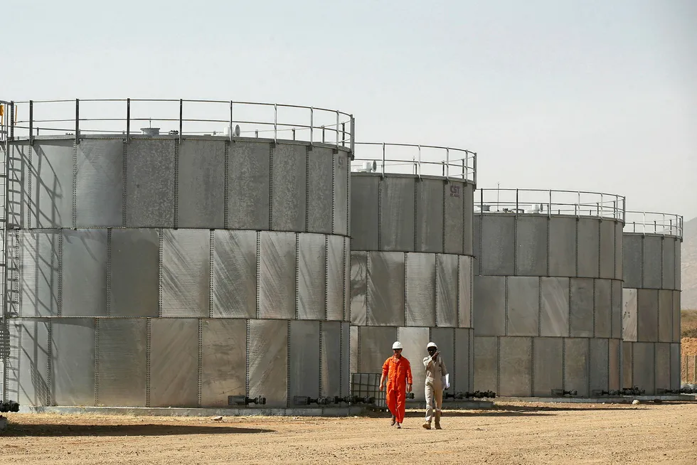 Force majeure: Tullow Oil's Turkana development in Kenya's Lokichar basin has been hit by Covid-19 headwinds meaning Ngamia-8 crude must stay in the tank - for now