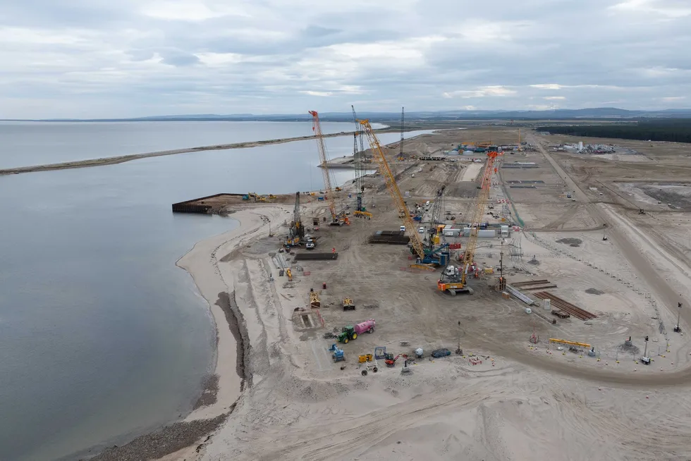 Ardersier Energy Transition Facility takes shape as a specialised offshore wind port near Inverness, Scotland