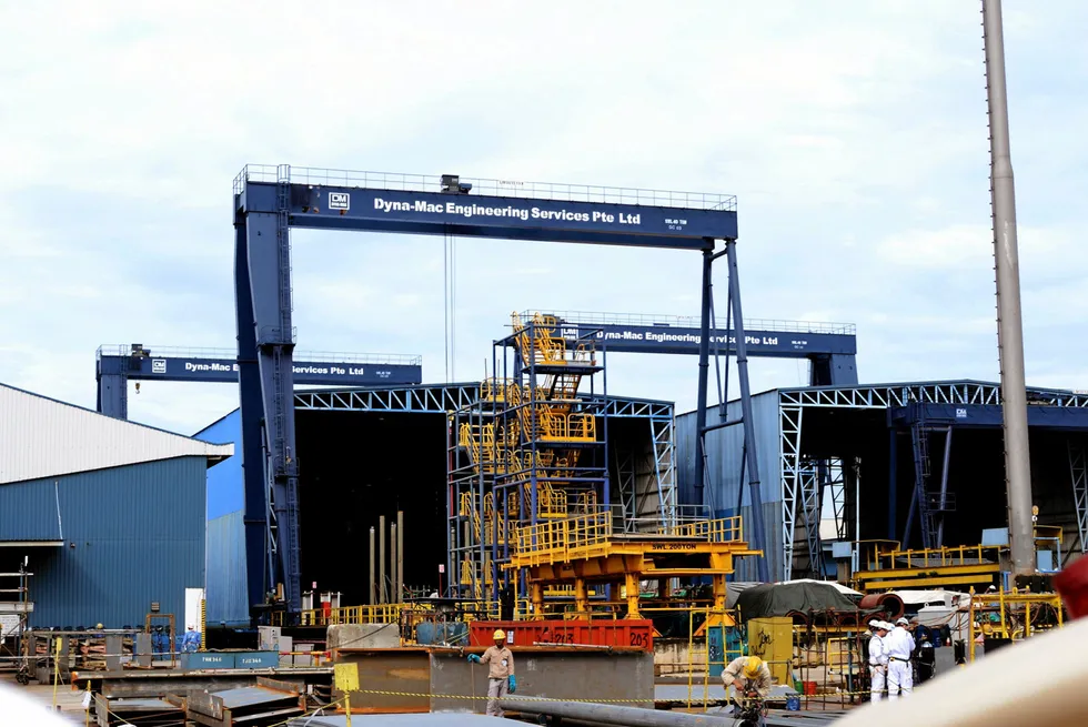 A Dyna-Mac facility in Singapore.